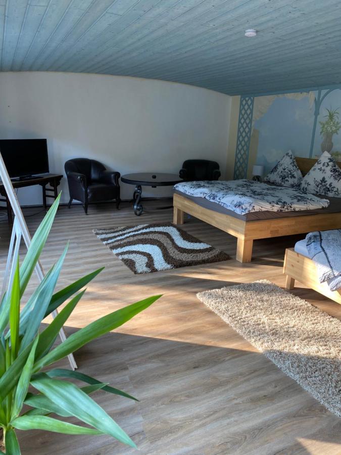 Gaestezimmer Am Waldrand Leimbach  Bagian luar foto